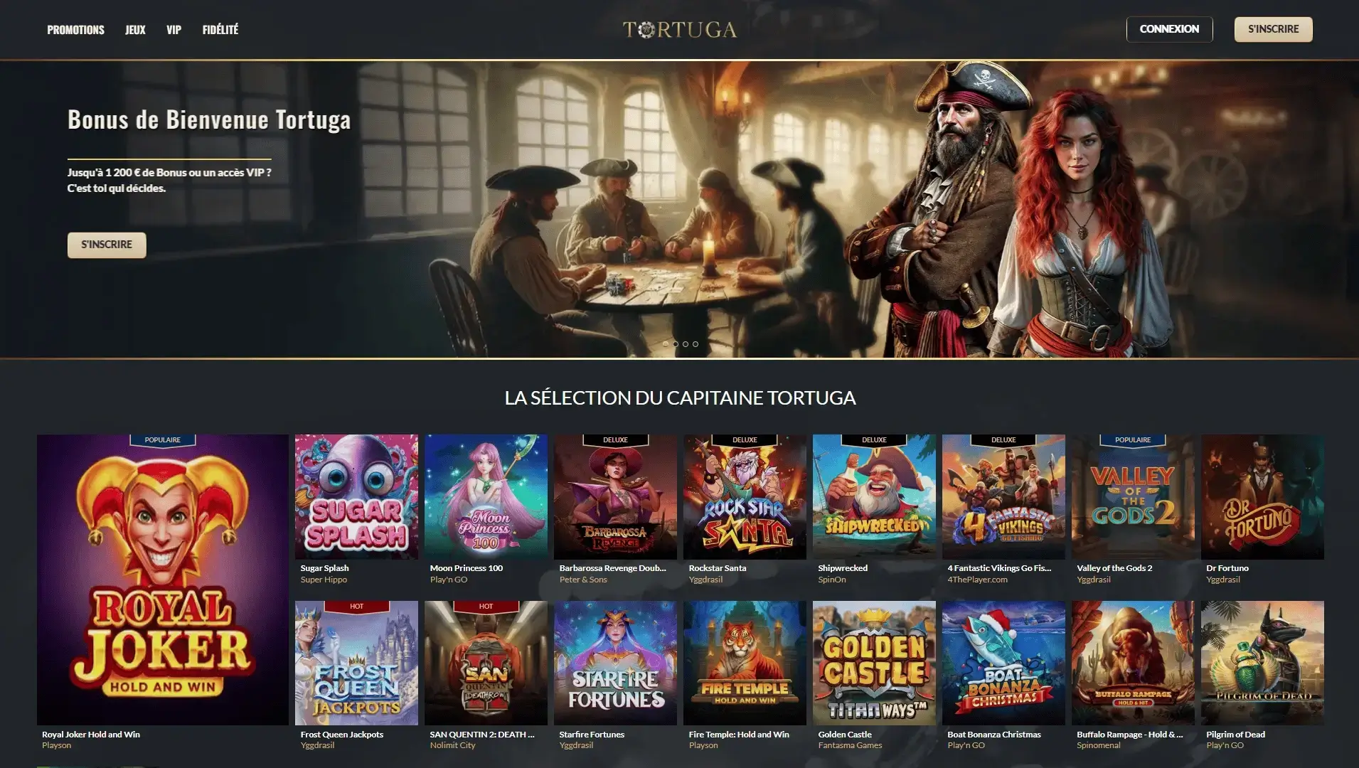 Casino français Tortuga Tortuga casino