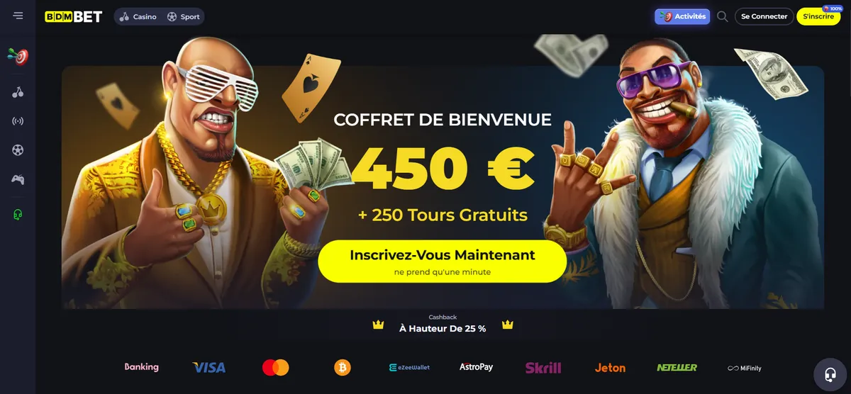 Pourquoi BDMBet casino séduit les français Pourquoi BDMBet séduit les Français