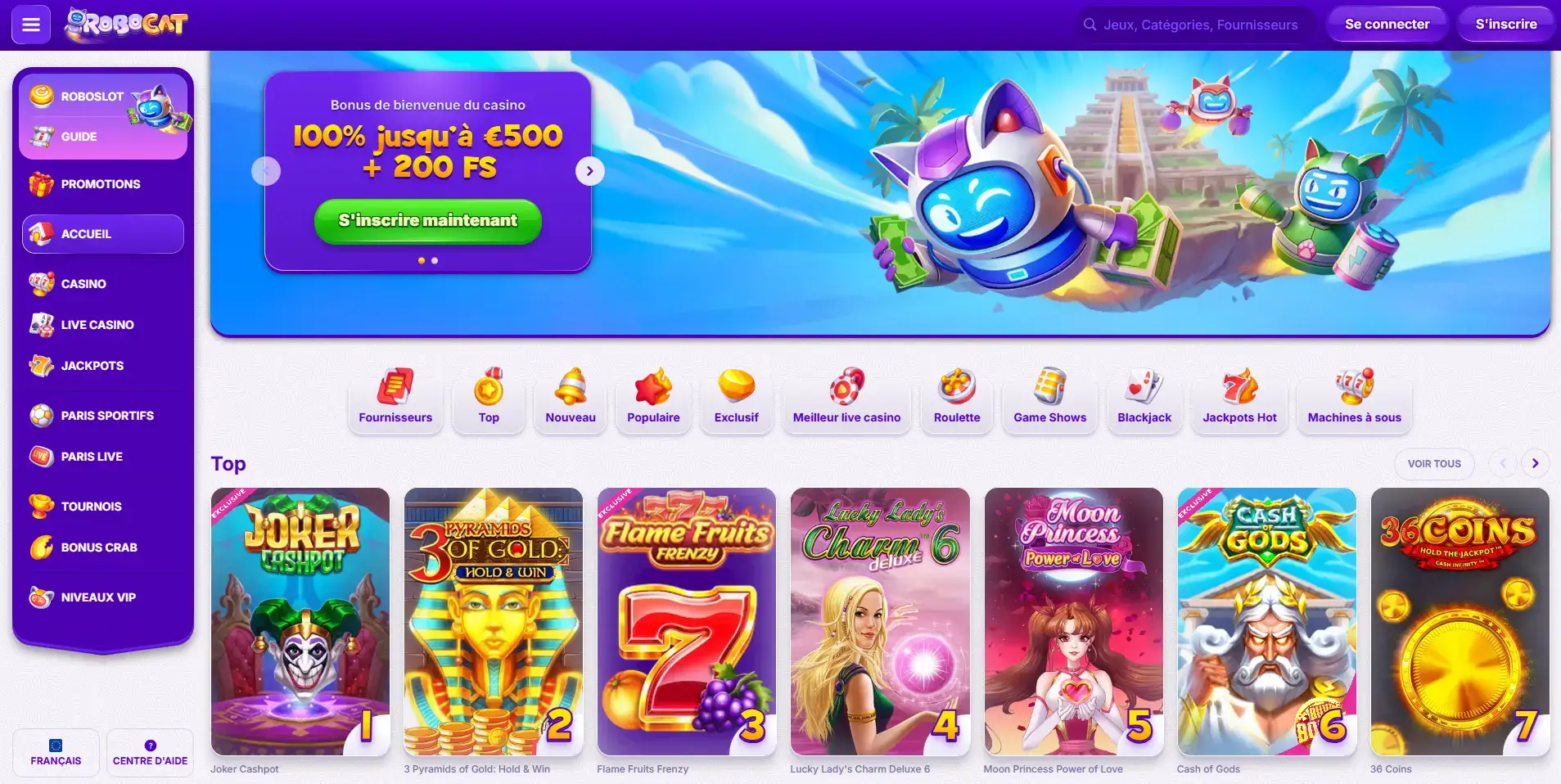 Qu’est-ce que Robocat online casino ? Qu’est-ce que Robocat casino ?