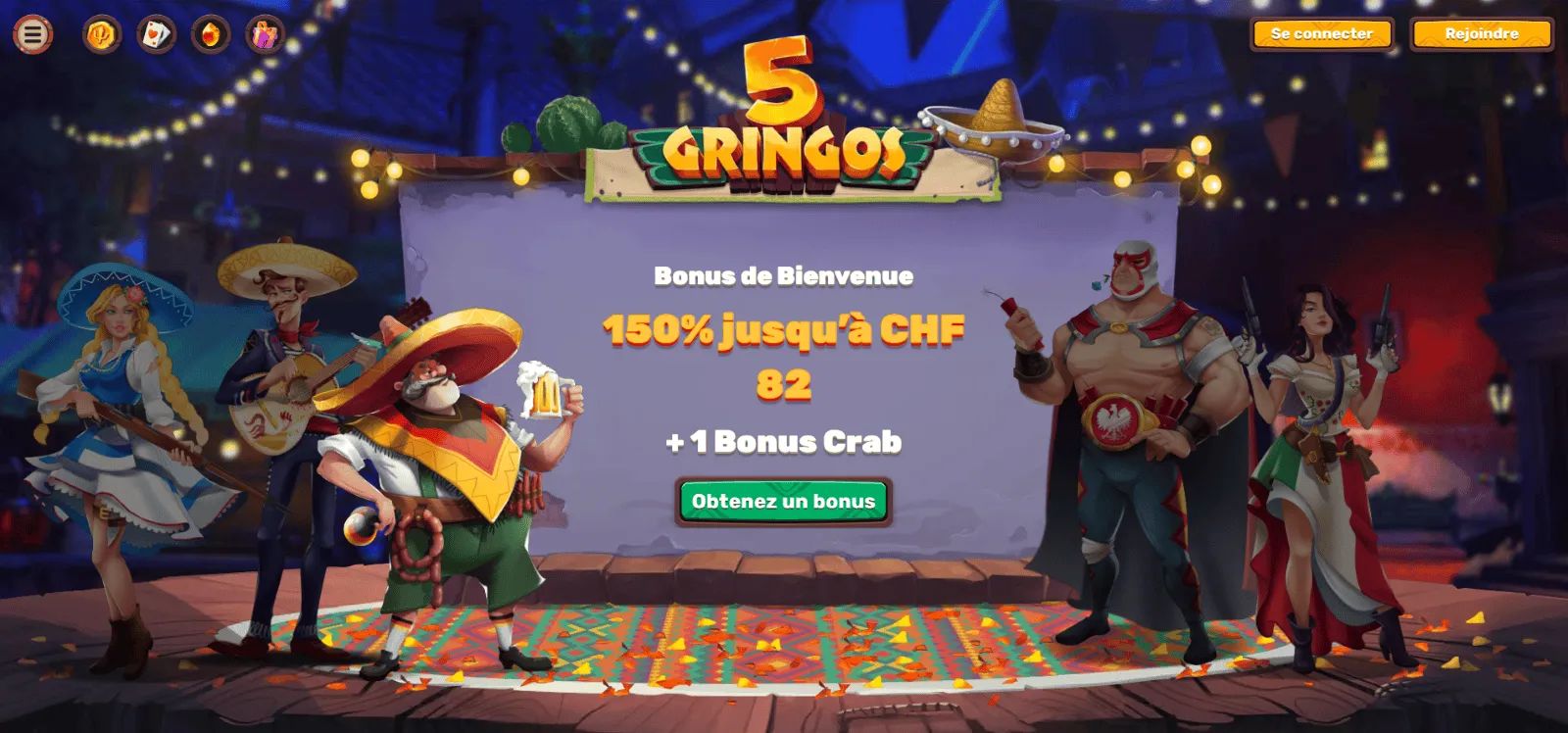 5 Gringos casino 5 Gringos