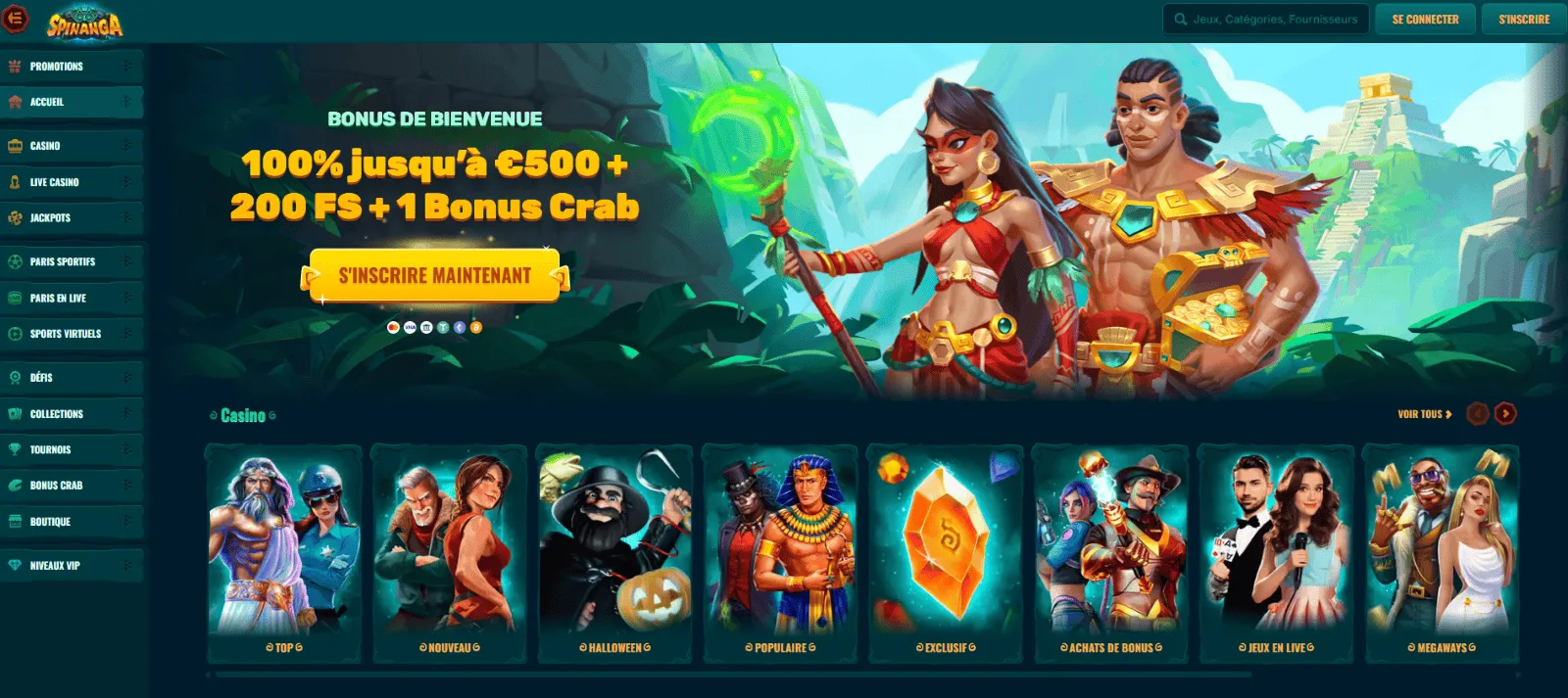 Spinanga casino Spinanga
