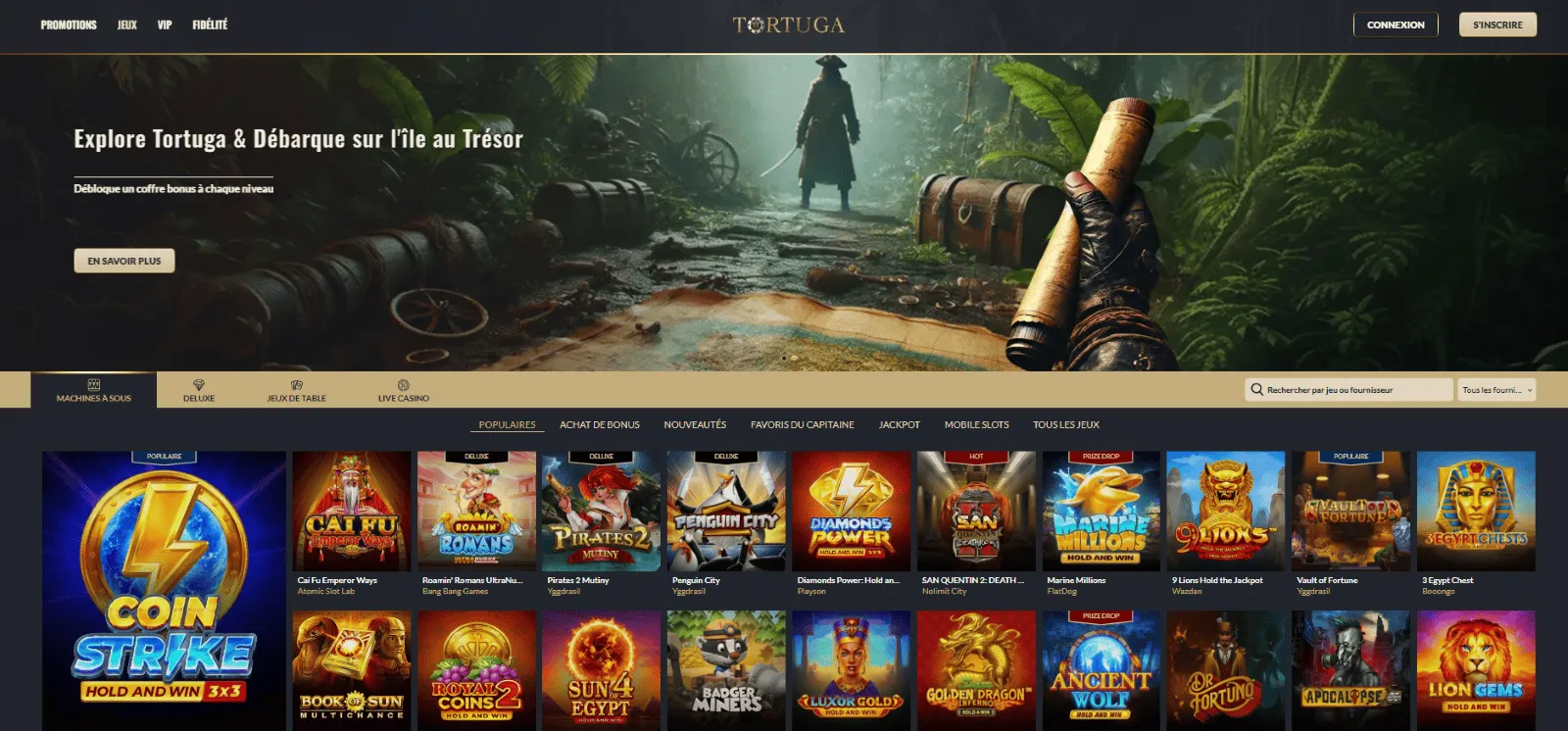 Tortuga casino en ligne Tortuga casino